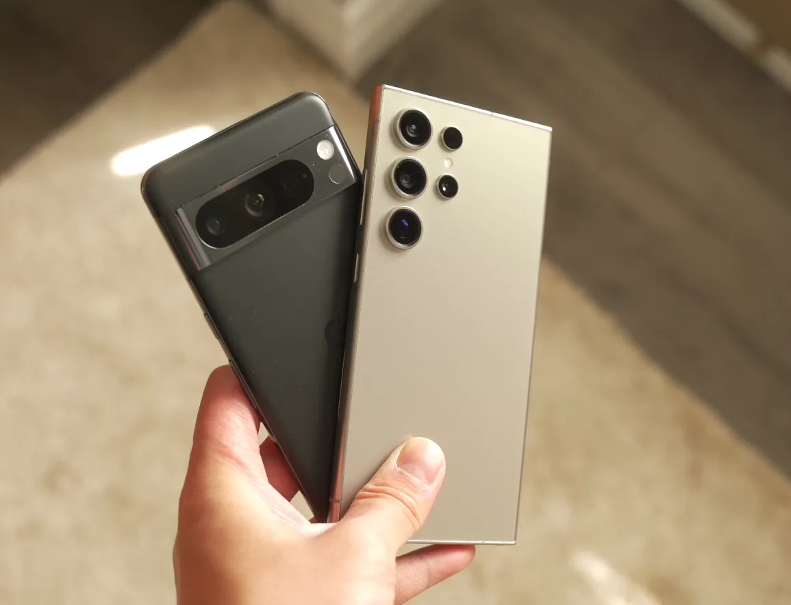 Google Pixel 8 Pro vs Samsung Galaxy S24 Ultra Featured Image