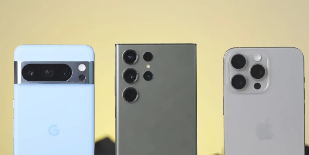 Samsung Galaxy S24 Ultra vs Google Pixel 8 Pro vs Apple iPhone 15 Pro Max Image 6